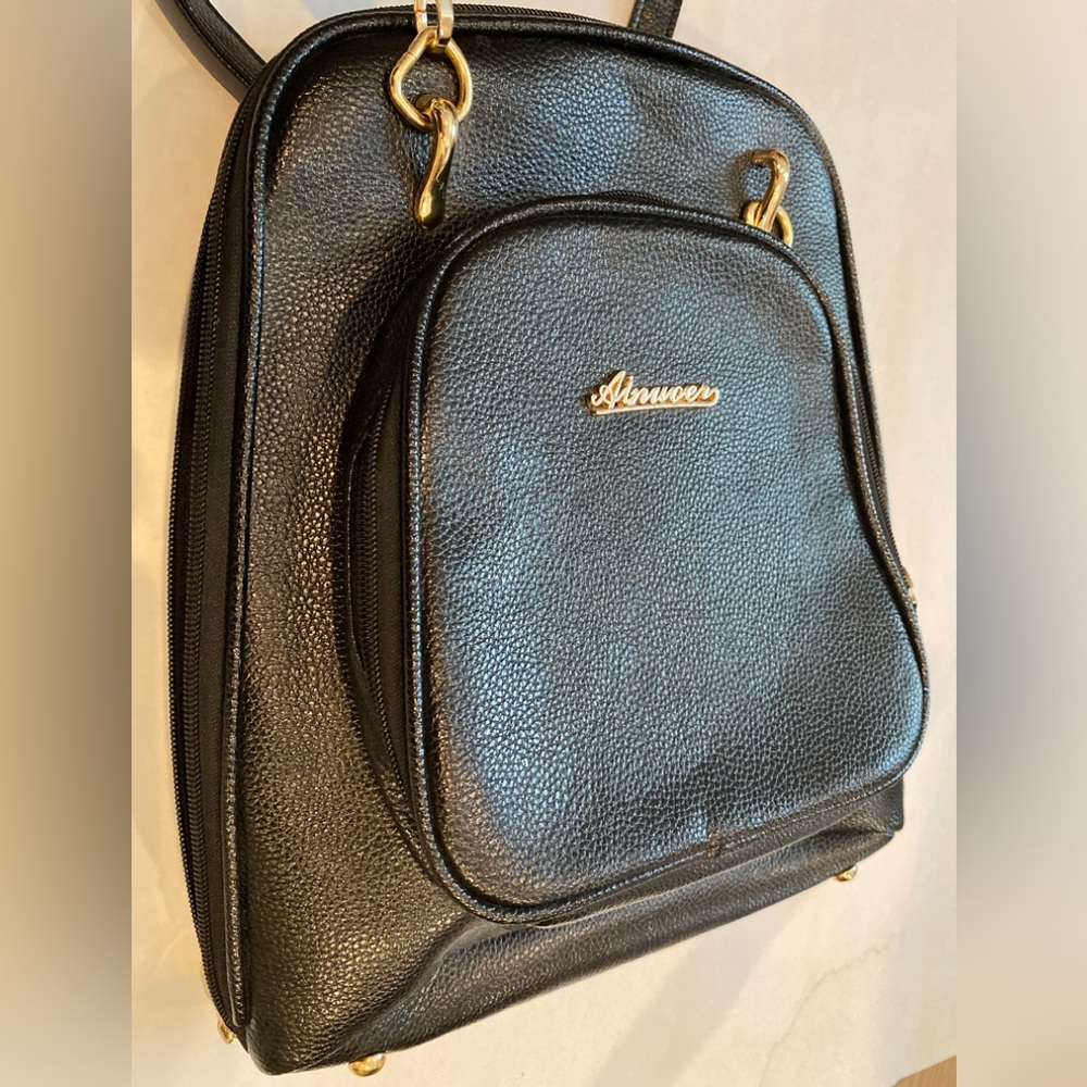 Black multi Compartment Backpack - Picture 8 of 8
